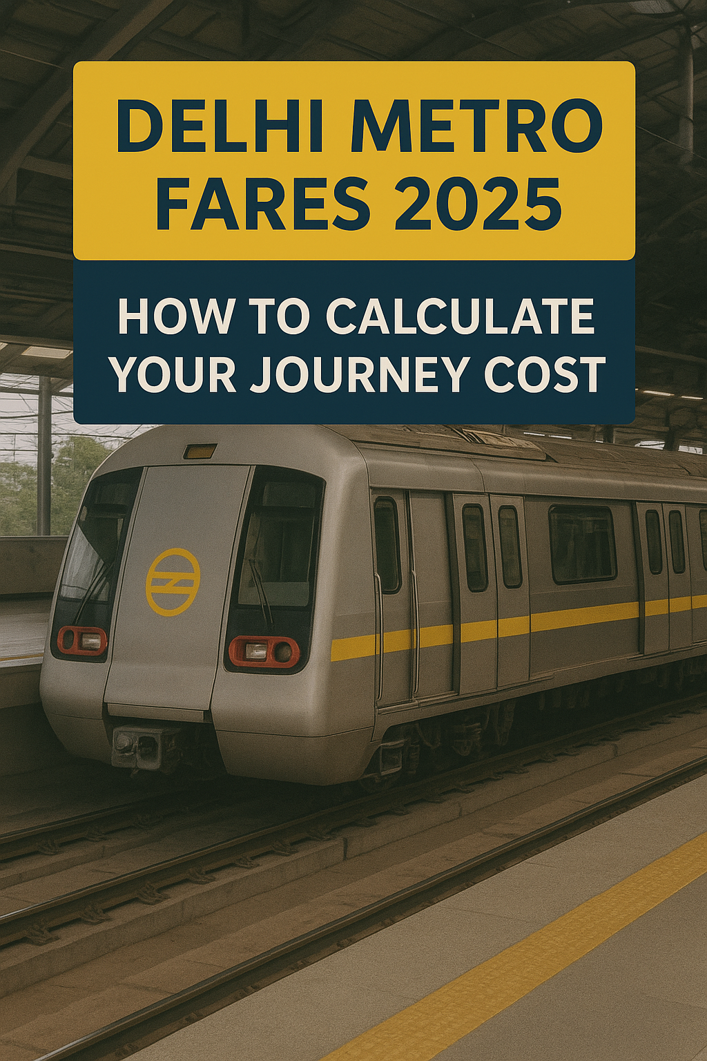 Delhi Metro Fares 2025: How to Calculate Your Journey Cost