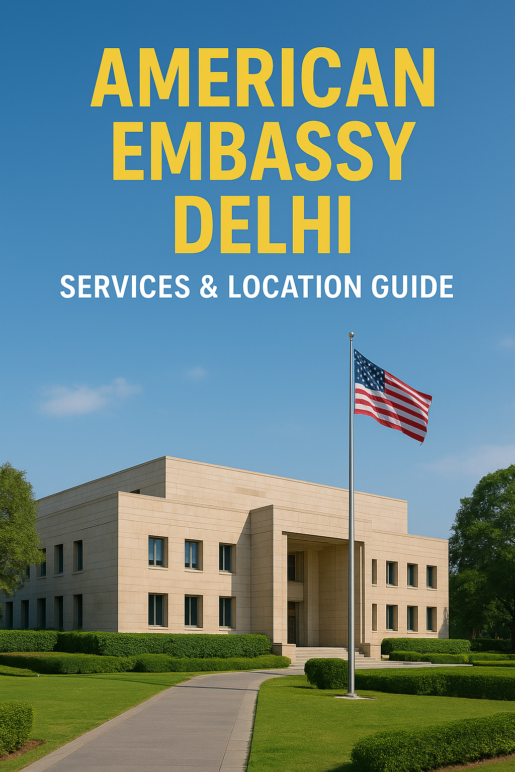 American Embassy in Delhi