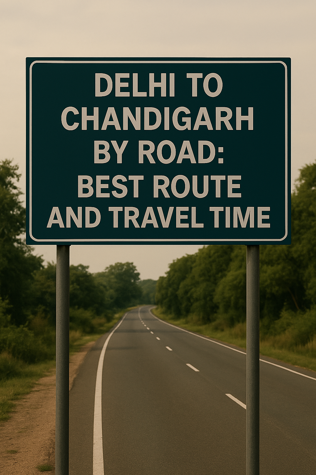Delhi to Chandigarh by Road: 2025 Guide – Best Route, Time & Stops