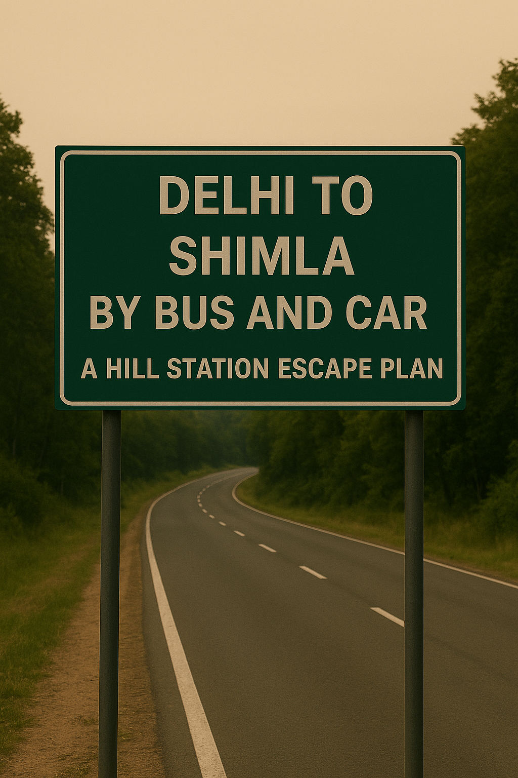 Delhi to Shimla by Bus and Car: Your 2025 Hill Station Escape Plan