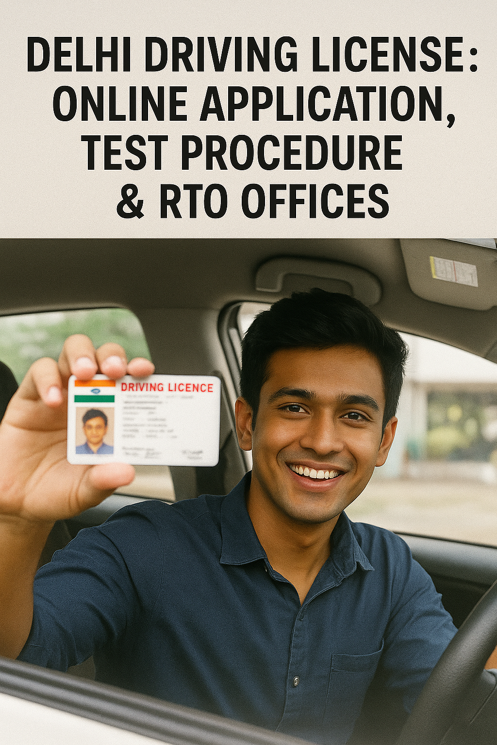 Delhi Driving License 2025: Online Application, Test Procedure & RTO Offices